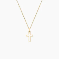 Pendentif Alyssa Croix Or Jaune