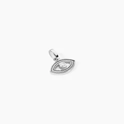 Pendentif Amelot Argent Blanc Oxyde De Zirconium