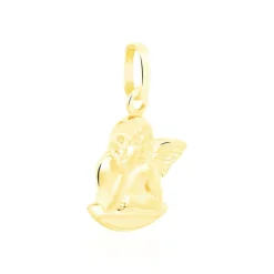 Pendentif Ange Endormi Or Jaune