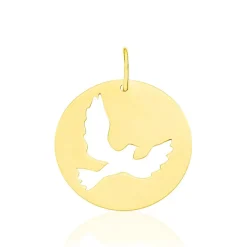 Pendentif Anny Colombe Or Jaune