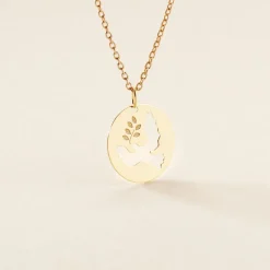 Pendentif Anny Colombe Or Jaune