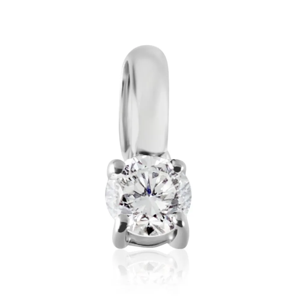 Pendentif Aphrodite Or Blanc Diamant