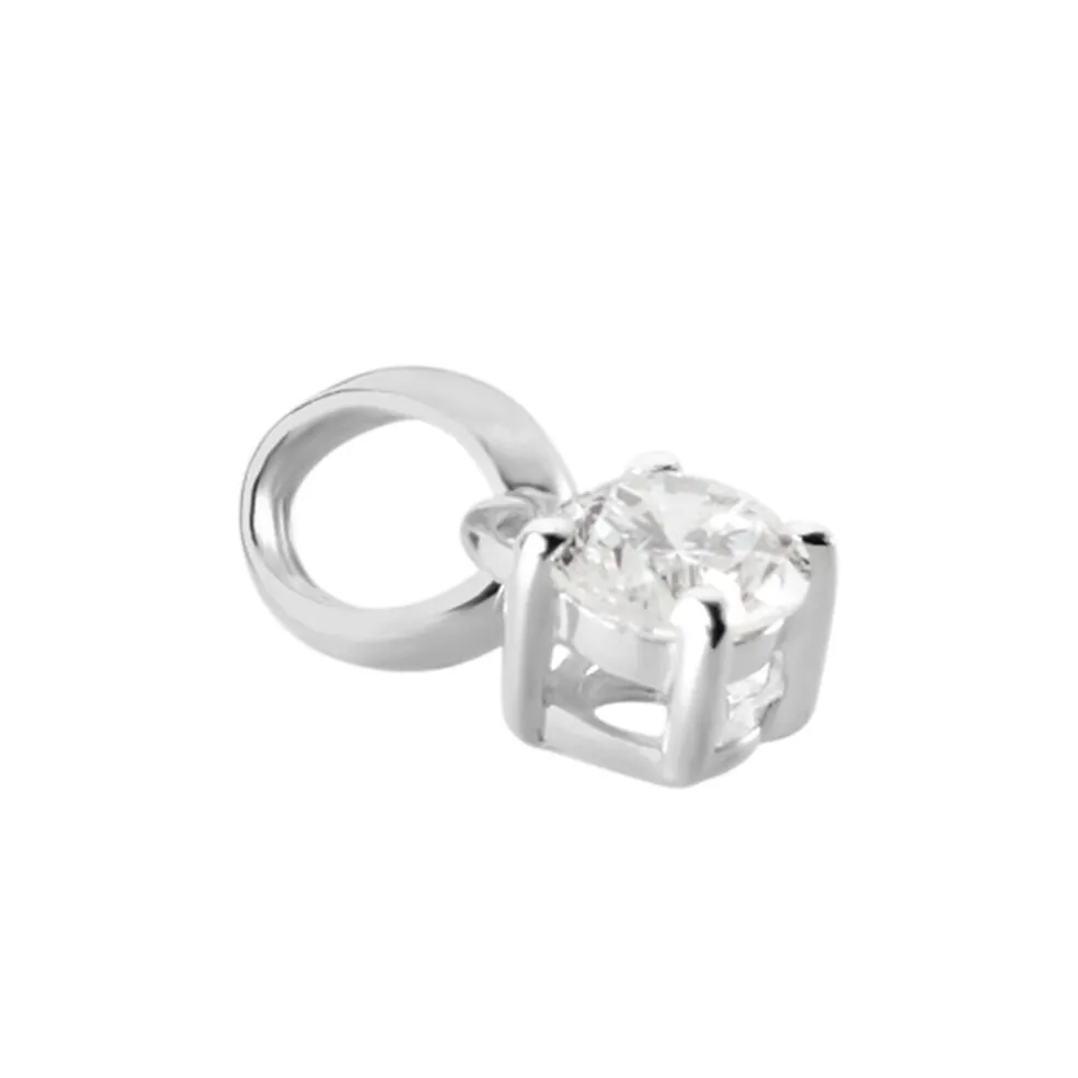 Pendentif Aphrodite Or Blanc Diamant