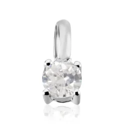 Pendentif Aphrodite Or Blanc Diamant