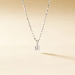 Pendentif Aphrodite Or Blanc Diamant