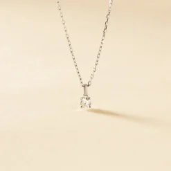 Pendentif Aphrodite Or Blanc Diamant