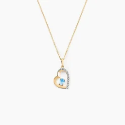 Pendentif Arduinna Or Jaune Topaze