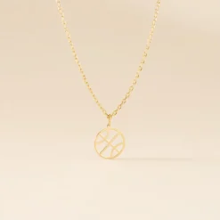 Pendentif Aster Or Jaune