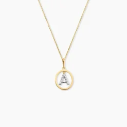 Pendentif Auri Or Bicolore