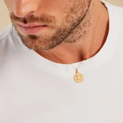 Pendentif Baptiste Or Jaune