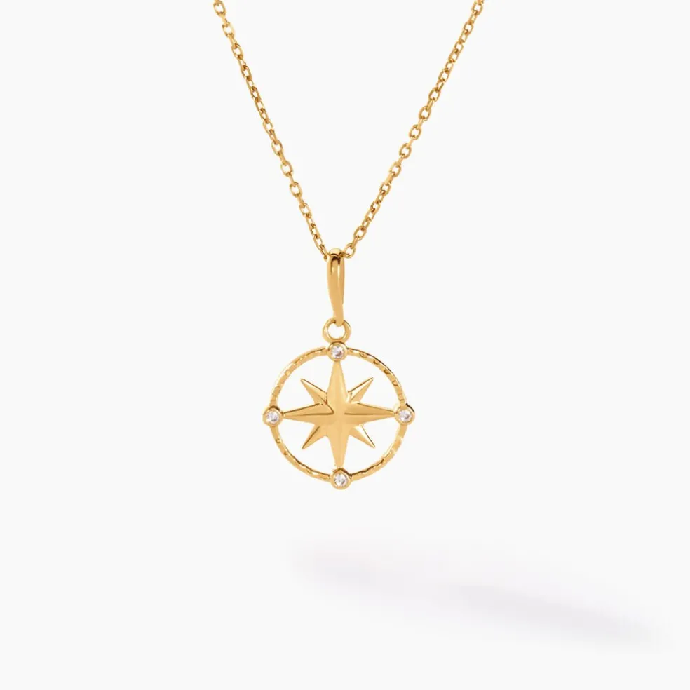 Pendentif Bethania Or Jaune Oxyde De Zirconium