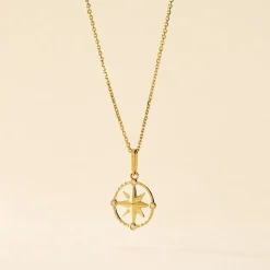 Pendentif Bethania Or Jaune Oxyde De Zirconium