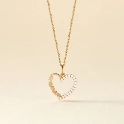 Pendentif Chiela Or Jaune Oxyde De Zirconium