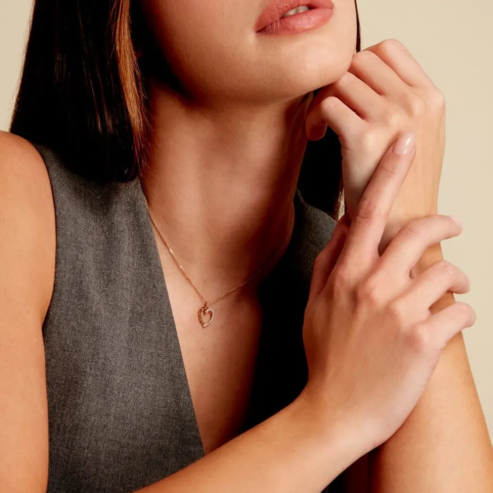 Pendentif Chiela Or Jaune Oxyde De Zirconium