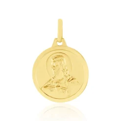 Pendentif Christ Or Jaune