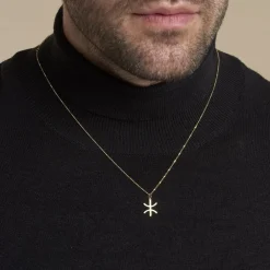 Pendentif Cobeia Kabyle Or Jaune