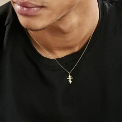 Pendentif Cobeia Orthodoxe Or Jaune