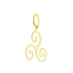 Pendentif Cobeia Triskel Or Jaune