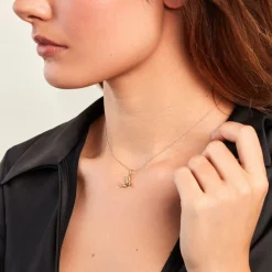 Pendentif Colum Or Jaune