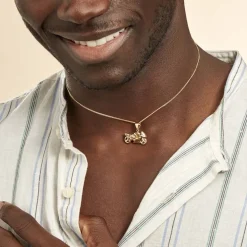 Pendentif Corantin Plaqué Or