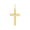 Pendentif Cornell Or Jaune Oxyde De Zirconium