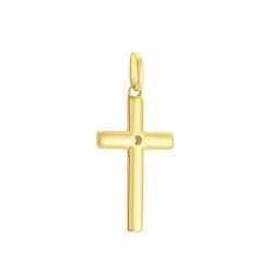 Pendentif Cornell Or Jaune Oxyde De Zirconium
