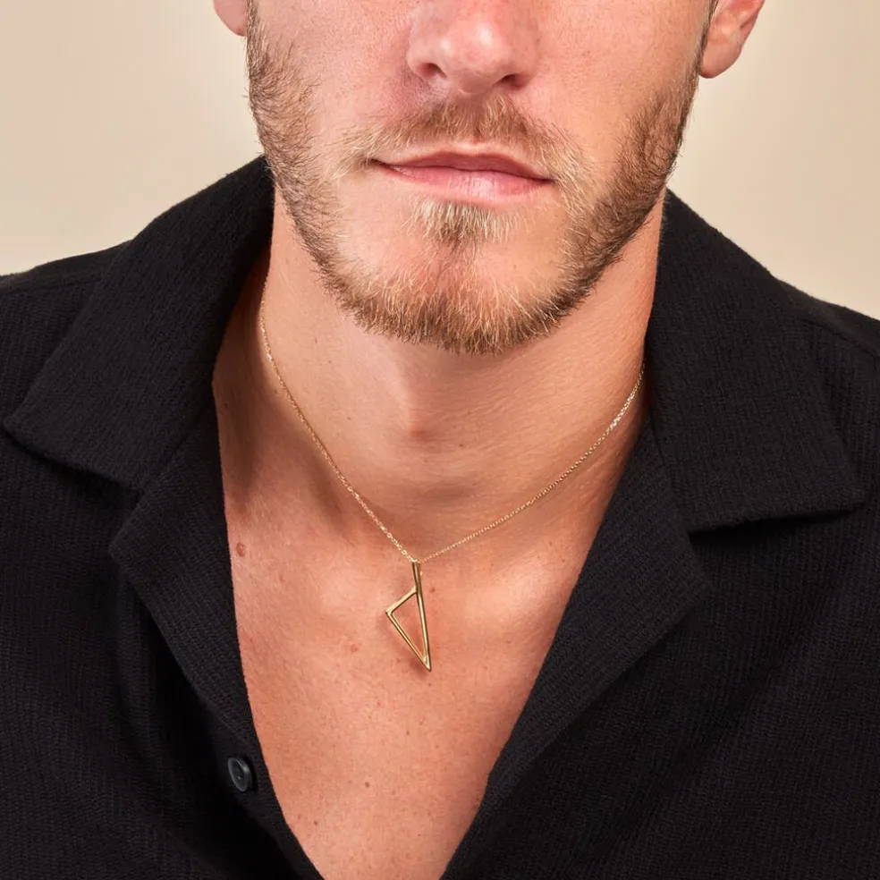 Pendentif Corsa Plaqué Or Jaune