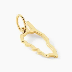 Pendentif Corse Plaqué Or Jaune