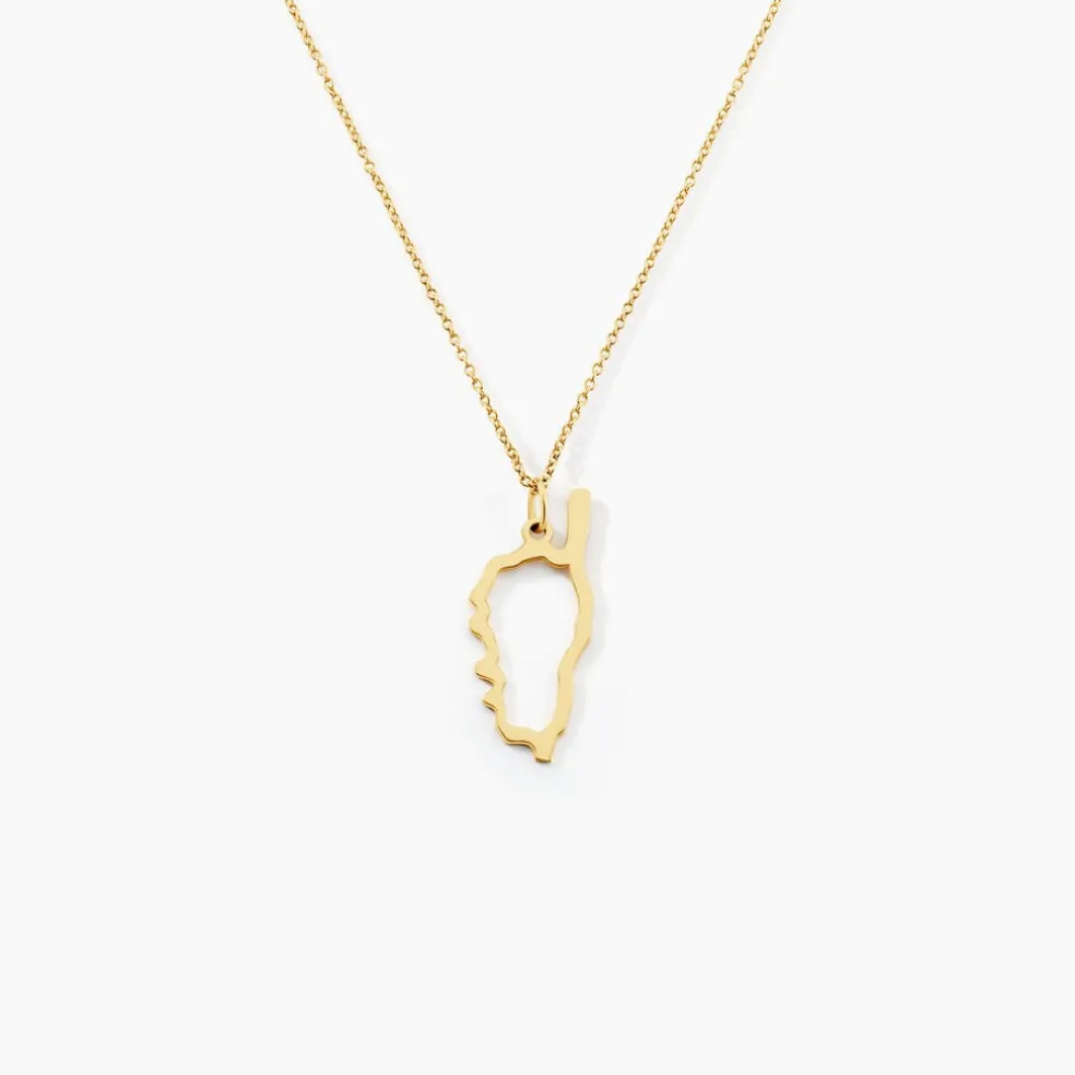 Pendentif Corse Plaqué Or Jaune