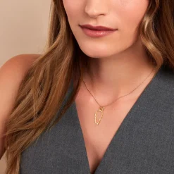 Pendentif Corse Plaqué Or Jaune