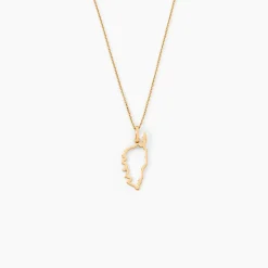 Pendentif Corsica Or Jaune