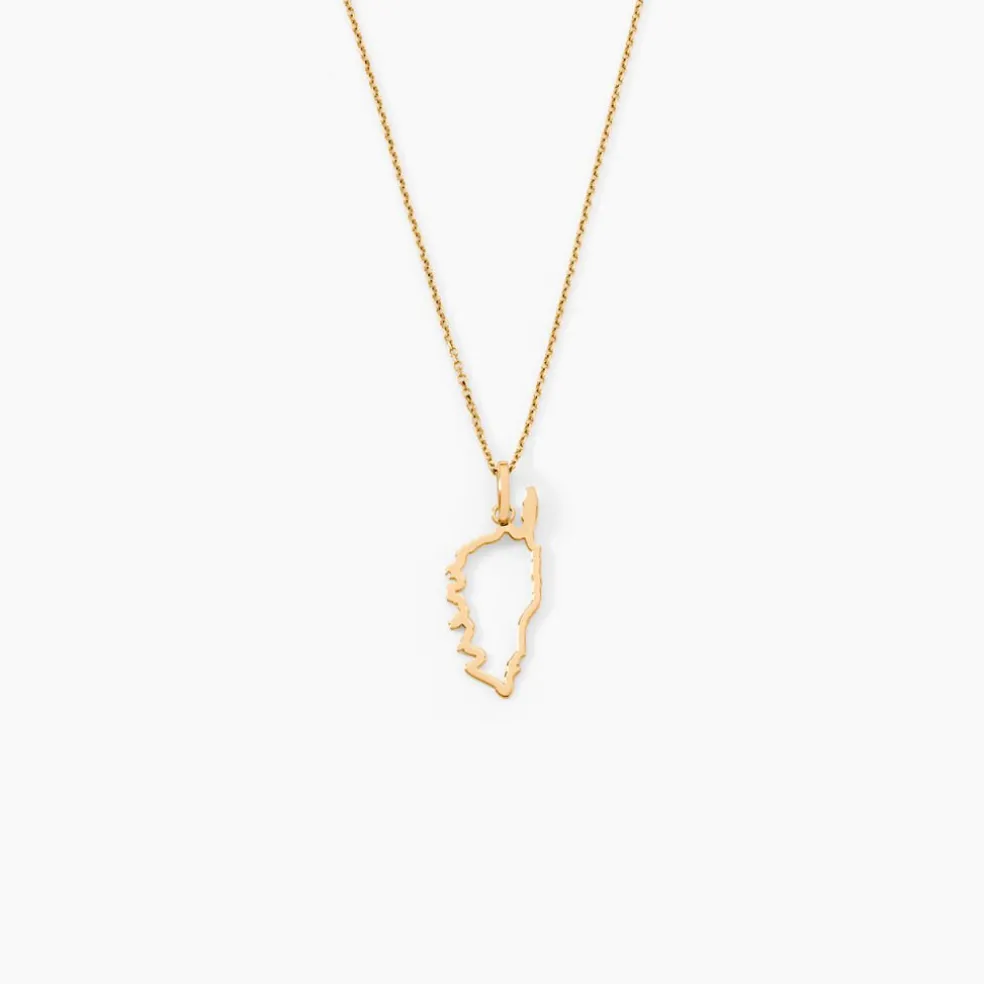Pendentif Corsica Or Jaune