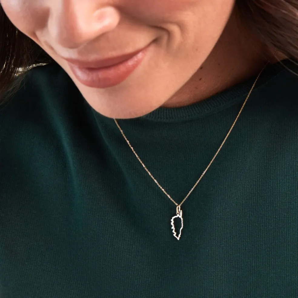 Pendentif Corsica Or Jaune