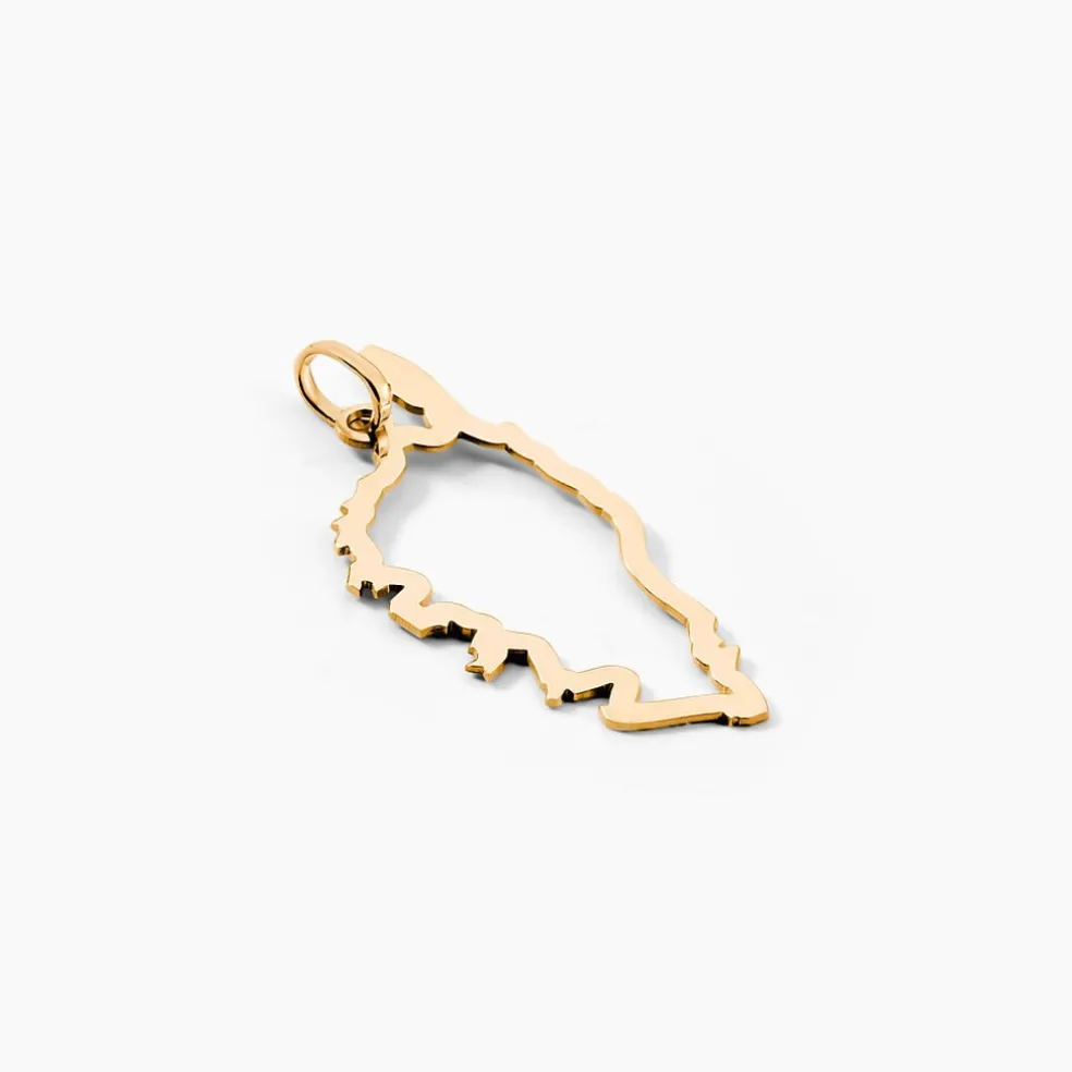 Pendentif Corsica Or Jaune