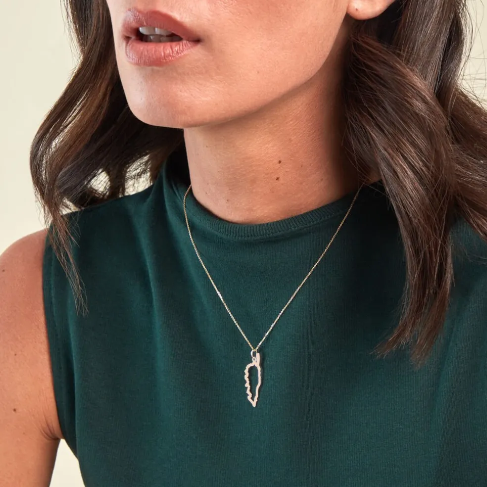 Pendentif Corsica Or Jaune