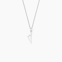 Pendentif Corsu Or Blanc