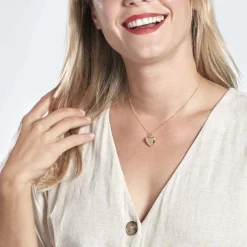Pendentif Cory Plaqué Or Jaune
