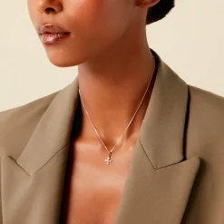 Pendentif Dajo Or Jaune Oxyde De Zirconium