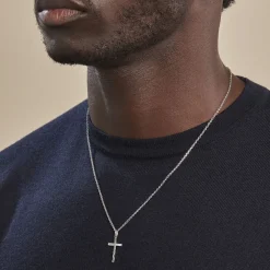 Pendentif Desilia Ciselée Argent Blanc