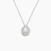 Pendentif Diamina Or Blanc Diamant