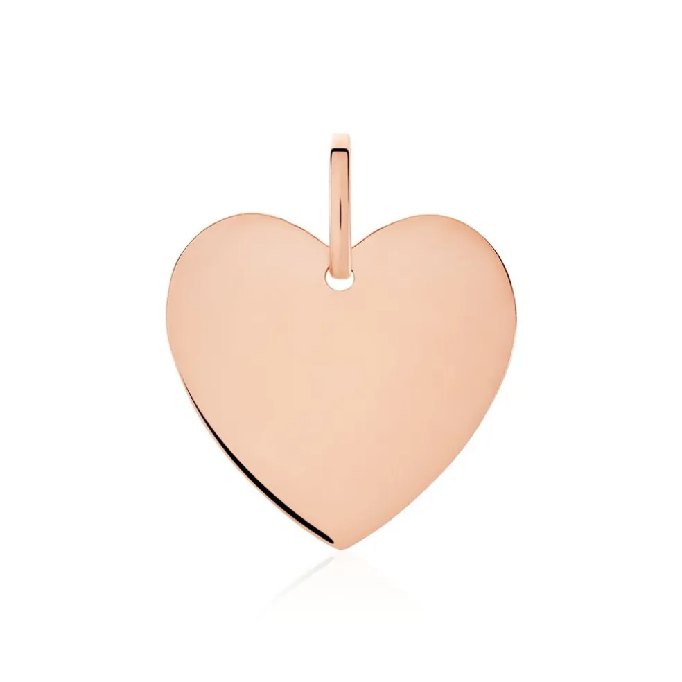 Pendentif Eba Argent Rose