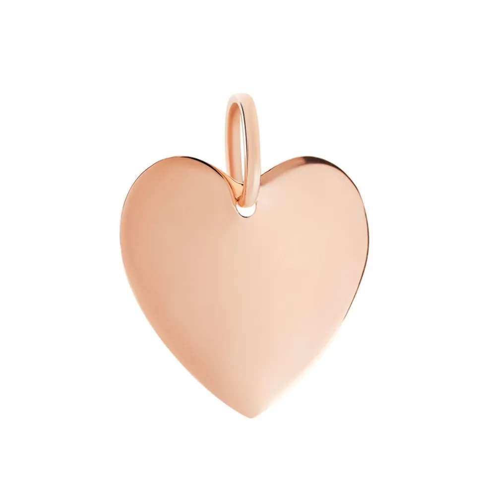 Pendentif Eba Argent Rose