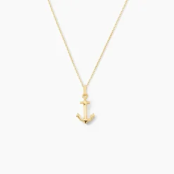 Pendentif Edouarda Ancre Or Jaune