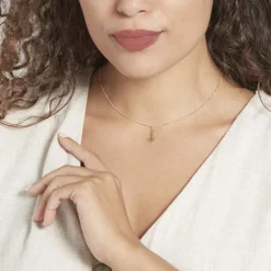 Pendentif Edouarda Ancre Or Jaune