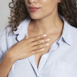 Pendentif Egee Chat Or Jaune