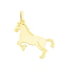 Pendentif Egide Cheval Or Jaune