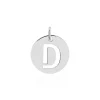 Pendentif Elio D Argent Blanc