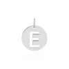 Pendentif Elio E Argent Blanc