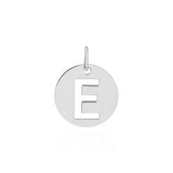 Pendentif Elio E Argent Blanc