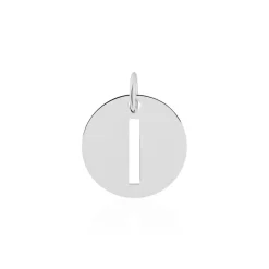 Pendentif Elio I Argent Blanc